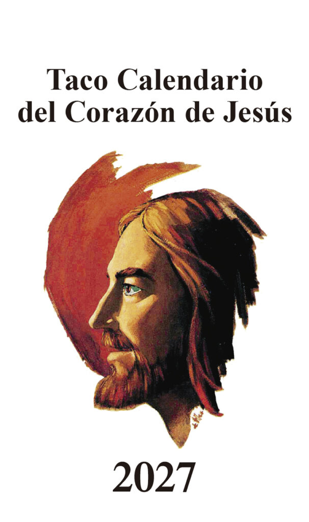 Taco Calendario del Corazón de Jesús - Clásico - 2027 Taco Calendario del Corazón de Jesús - Clásico - 2027