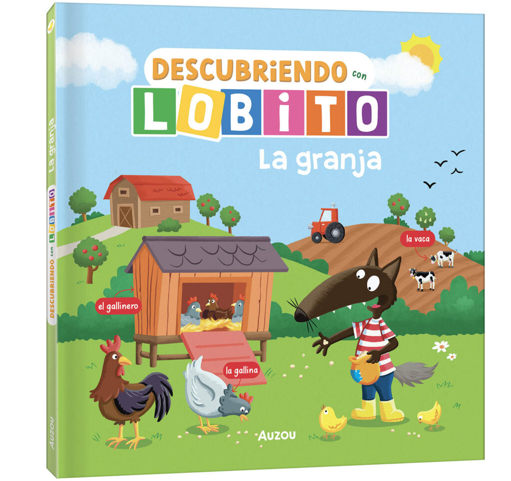 Busca y encuentra Lobito ¡Viva la escuela!
